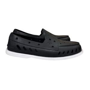 Sperry Top-Sider Black Water Shoes Men’s Size 12 Slip-On Loafers Pre-Owned